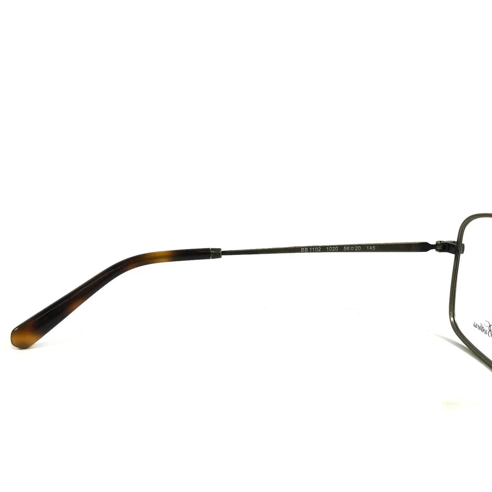 Brooks Brothers Eyeglasses Frames BB1102 1020 Antique Bronze Wire Rim 56-20-145